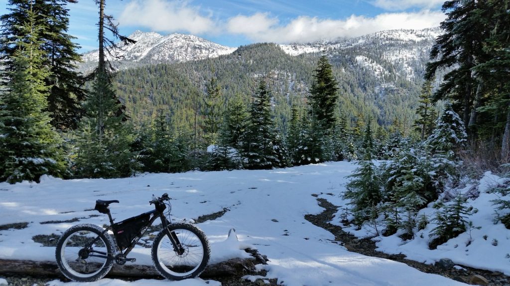 Une nouvelle activité : Fat bike électrique sur la neige